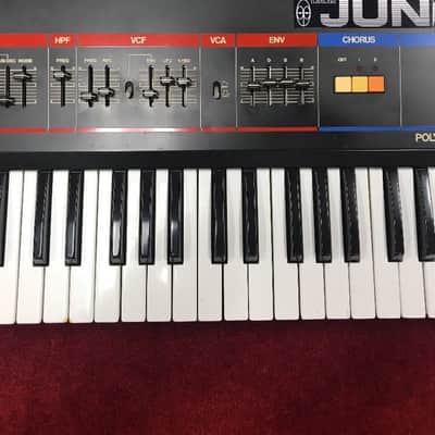Vintage Roland Juno-6 Electric Synthesizer w / Tubbutec Midi Mod Juno 66 w/ HSC image 11