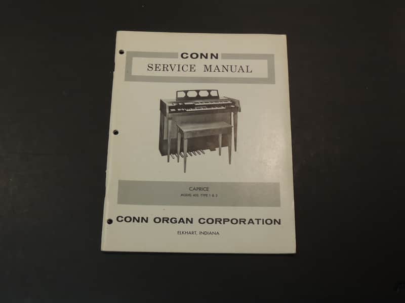 Conn Caprice Model 432 Type 1 & 2 Service Manual