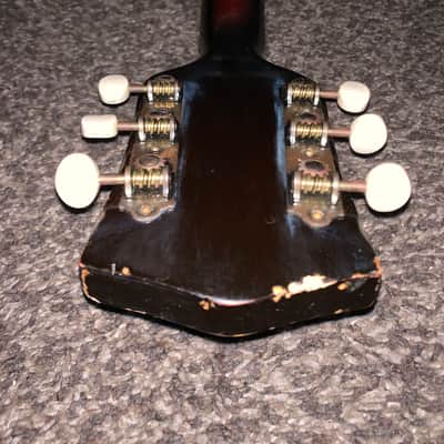 Vintage Harmony broadway hollow body guitar made in usa image 13