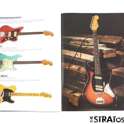 Fender 2020 Custom Shop Guitar Design Guide CATALOG Strat Tele Bass image 11