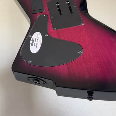 Schecter E-1 FR-S Special Edition Trans Purple Burst | Sustainiac | Floyd Rose 1500 | Stainless Frets image 11