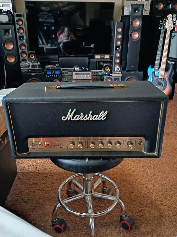 Marshall Origin ORIGIN20H 20-Watt Tube Guitar Amp Head 2018 - Present - Black image 1