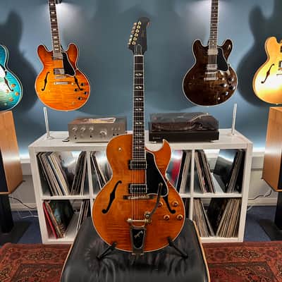Gibson ES-195 2013 - Trans Amber image 1