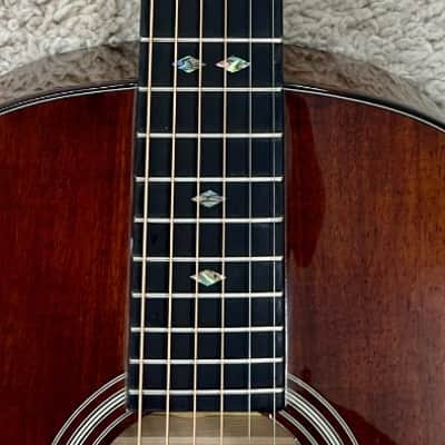Recording King ROS-729 12-Fret 000 Solid Koa Acoustic w/Vintage Style Case image 8