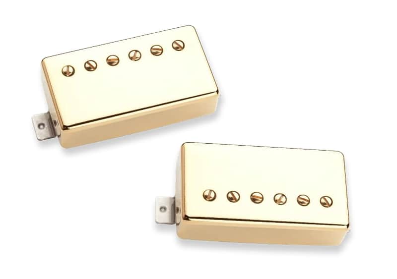Seymour Duncan Saturday Night Special Humbucker Pickup Set, Gold Cover image 1