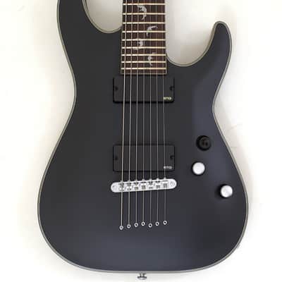 Schecter Damien Platinum-7 Guitar Satin Black B-Stock 0322 image 2