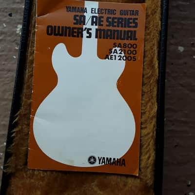 Yamaha SA2100 Vintage Semi-Hollow Electric Guitar image 14