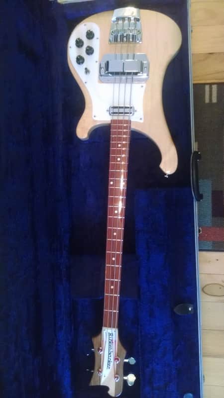 Rickenbacker 4001 V63 1999 Maple Glo Bass Guitar image 1