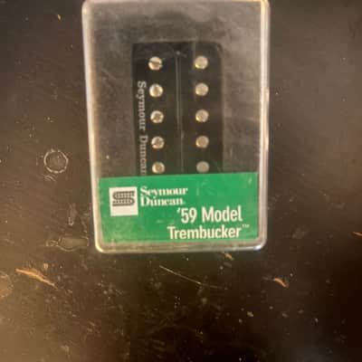 Seymour Duncan TB-59 '59 Bridge Trembucker 2010s - Black image 1