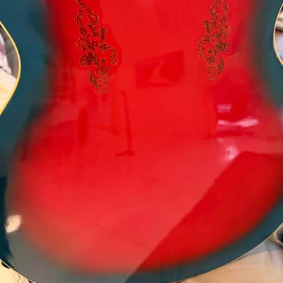 Webb ES 335 USA - Custom Semi Hollow Body 1990-2010 - Unique Boutique Art Guitar image 9