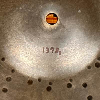 20" Istanbul Agop Xist Dry Dark Crash Cymbal 1378g *Video* image 6