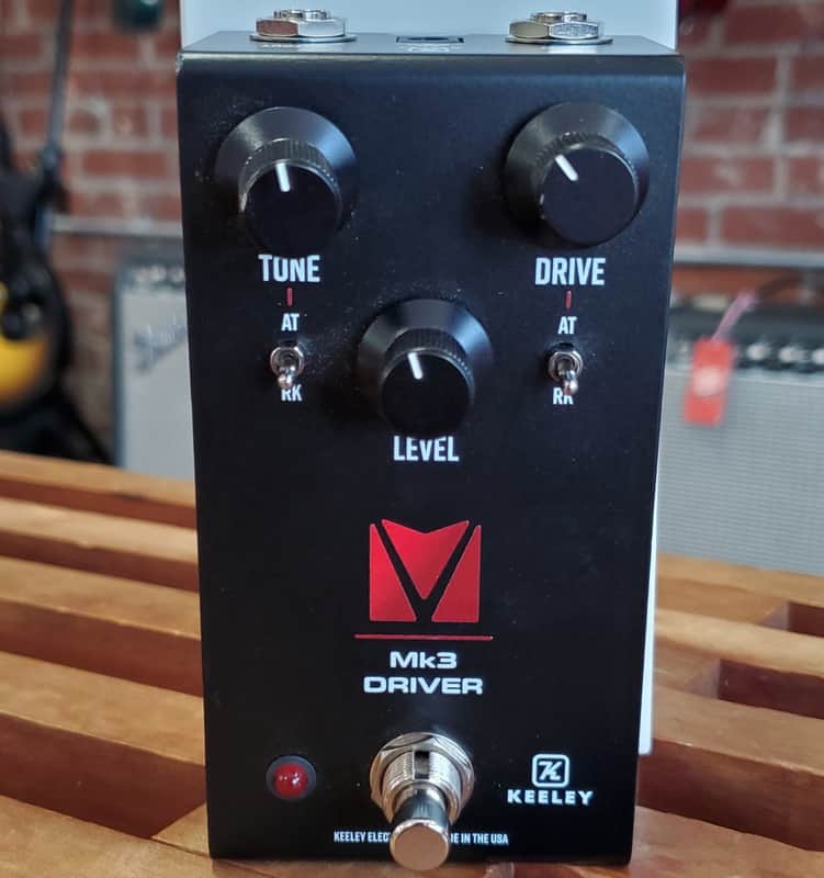 Keeley Mk3 Driver Andy Timmons Signature Overdrive 2024 - Present - Black / Red image 1