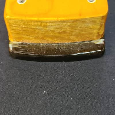 Unbranded S Style Neck Tuners Flame Maple Rosewood Abalone Vintage Amber Gloss Poly image 9