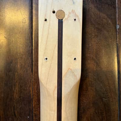 Squier Bronco bass neck with tuners image 5