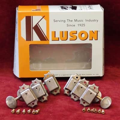 Kluson nickel Tuner RELIC / Aged for Custom Shop Gibson - Les Paul / SG & More!! image 1