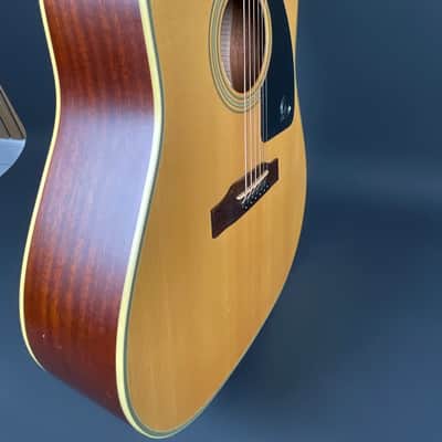 Epiphone AJ-28S NS Natural 2002 Korean-Made Acoustic Guitar w/HSC image 3