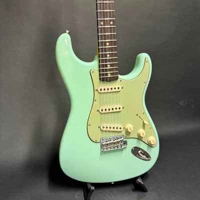 Fender Custom Shop LTD `62 Poblano Stratocaster Journeyman CC Faded Aged Surf Green image 9