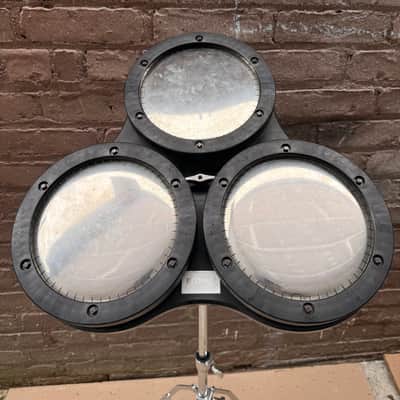 Rythmes & Sons "Cool Drum" Trio 6" Composite Percussion Tom Set with Stand (Made in France) image 3