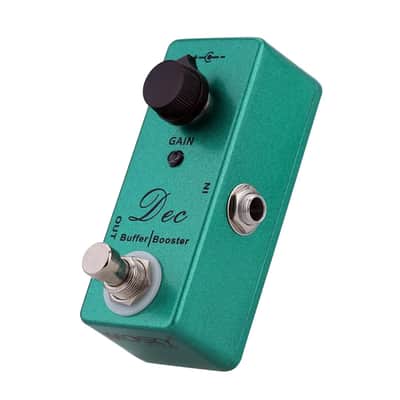 Mosky Audio Dec Buffer Booster Electric Guitar Effect Pedal Mini Clean Boost Pedal True Bypass Guitar Parts Accessories (Price includes the import duty to US buyer) image 4