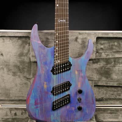 Ormsby Custom Secret Run Hypemachine 7 String Multiscale Customshop HH -Hand Painted - 2018 - w/case image 9