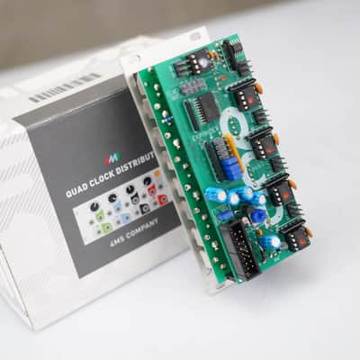 4ms Quad Clock Distributor Eurorack Module w/ Box #58555 image 10