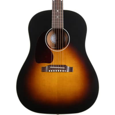 Gibson J-45 Standard Left-Handed Acoustic Electric Guitar - Vintage Sunburst image 6