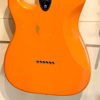 Fender Stratocaster Hardtail / 1981 / Capri Orange / International color series image 4