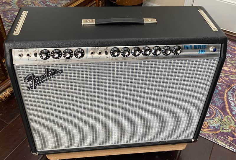 Fender '68 Custom Twin Reverb-Amp-2-Channel-85 Watt-2X12" Celestion G12V-70 SPEAKERS Guitar Combo - EXCELLENT PLUS CONDITION-SUN CITY CENTER, FLORIDA 33573-LOCAL PICK UP ONLY! image 1