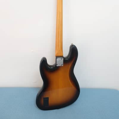 2010 Fender MIM J Jazz Bass Guitar Sunburst Full Scale Clean Paint Solid Workhorse With Soft Case image 16