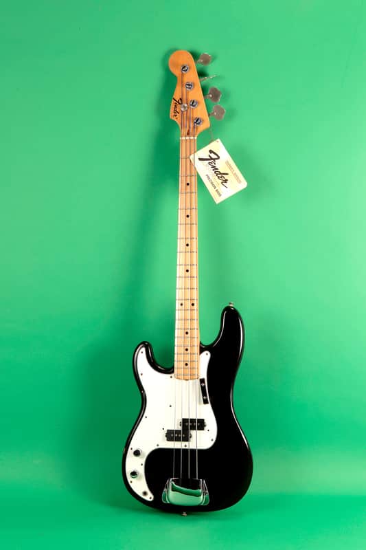 Fender Precision Bass 1975 Black image 1