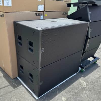 (4)JBL SRX910LA Dual 10" Powered Line Array Loudspeaker W/(2) SRX928S Subs (THS) image 2