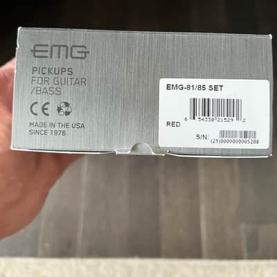 EMG 81/85 set  (Red) 2020 - Red Matte image 6