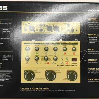 Boss VE-8 Acoustic Singer Pre-Amp image 2