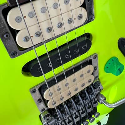 Ibanez S1XXV-FYE 25th Anniversary 2012 Fluorescent Yellow image 7