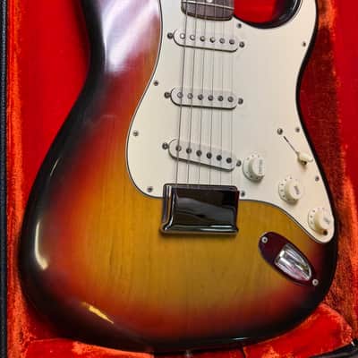Fender Stratocaster Hardtail 1975 - Sunburst #668421 image 2