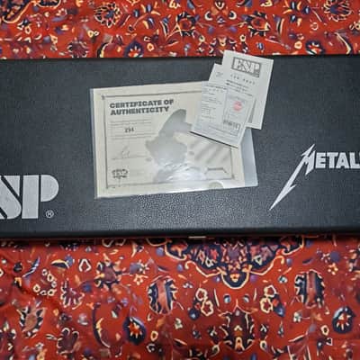 ESP LTD Metallica Kill Em All Anniversary Limited Edition 294/300 w Factory Case & COA image 23