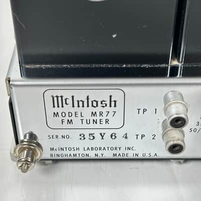 McIntosh MR 77 FM Vintage Stereo Tuner image 15