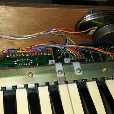 Multivox MX-51 Final Markdown! 70's Wood/Black Rare Analog Synth Electric Keyboard image 8