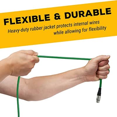 GLS Audio 25ft Mic Cable Cords - XLR Male to XLR Female Colored Cables - 25' Balanced Mike Cord - 6 Pack image 2