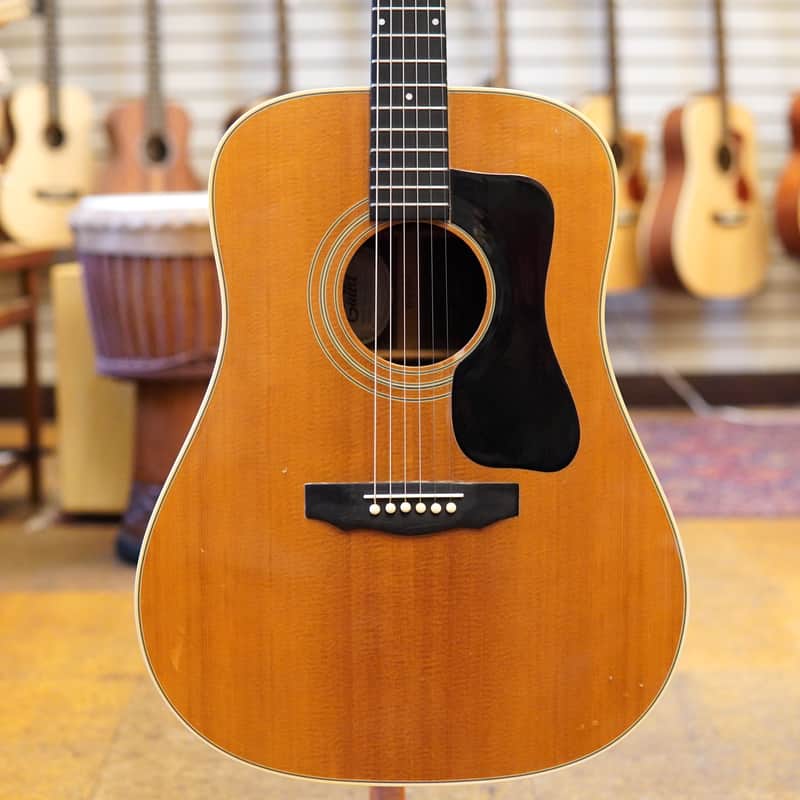 Guild (Westerly, RI) D-50 Spruce/Indian Rosewood Dreadnought Acoustic Guitar 1979 w/Original Hard Case image 1