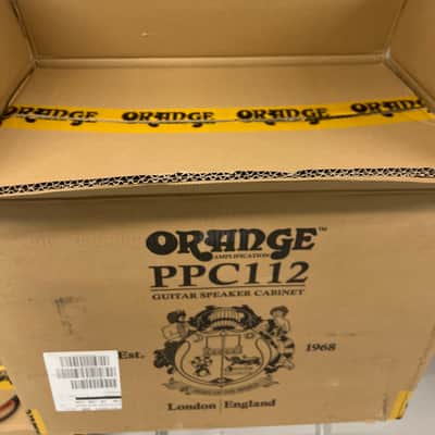Orange guitar speaker cabinet PPC112 Black 2020 - Black image 1