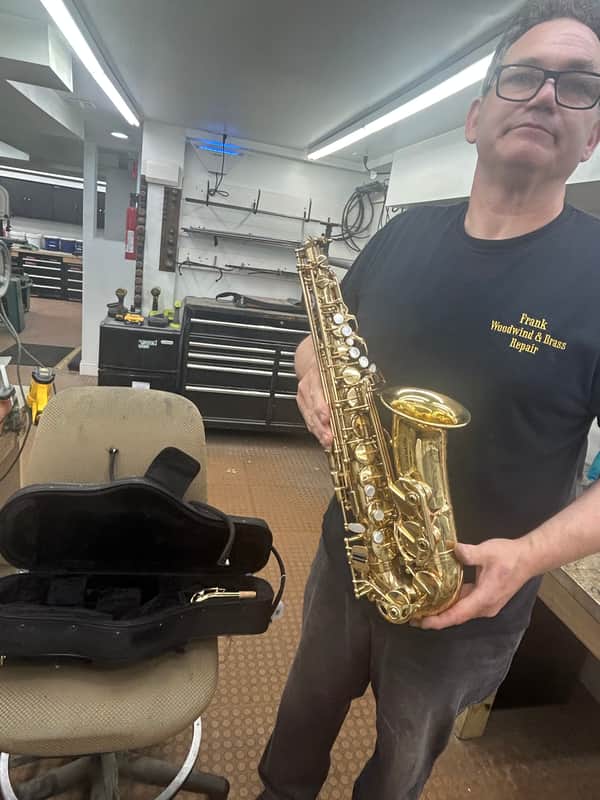 Selmer-Paris Super action 80 series one alto 199x - Brass laquer image 1