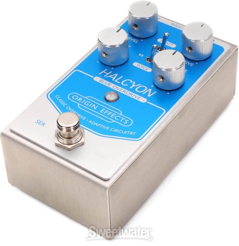Origin Effects Halcyon Blue Overdrive Pedal (HalcyonBlued2) image 1