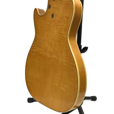 Vintage 1960 Harmony H-48 Flamed Blonde Mercury Stratotone image 13