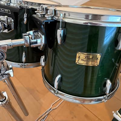 Pearl Masters MBX Studio birch Mid 90s - Emerald Mist imagen 4