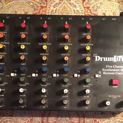 DrumFire DF500 5 Part ANALOG Drum Synth W/ Tama TS100 PAD Classic 80s image 1