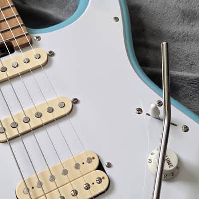 2021 Jackson MJ Series Misha Mansoor Signature So-Cal 2PT Electric Guitar - Daphne Blue + Jackson Case image 8