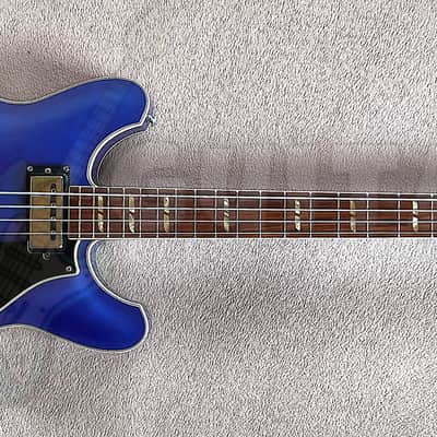Yamaha SA-70 SA Bass MIJ 1967-72 w/OHSC ***STUNNING*** in Original 'Pearl Marine Blue' ***VERY RARE*** image 25