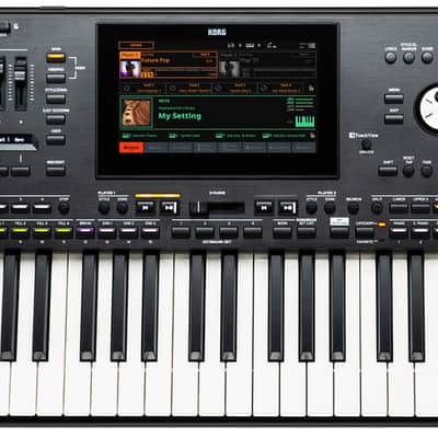 Korg PA5X61 61-Key Pro  Keyboard / Arranger With Color Touch Screen + Gator GKB-61 Case image 2