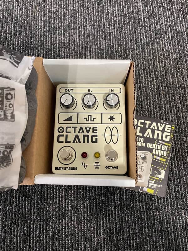 Death By Audio Octave Clang V2 Octave Fuzz Effects Pedal - OPEN BOX image 1